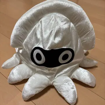 게쏘 흰 오징어 모자 SUPER NINTENDO WORLD USJ