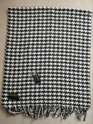 TWEEDMILL 트위드밀 울 스톨 하운드투스 그레이 대형