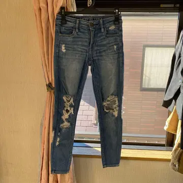 AMERICAN EAGLE 데미지 스키니 청바지