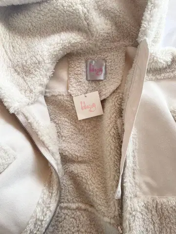 idang club Shearling Jacket 아이보리