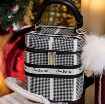 Herlipto HLT 자카드 바니티 백 실버