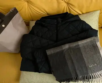 L 사이즈 빔즈하트 퀼팅 후드 블루종 네이비 짙은 네이비 계열