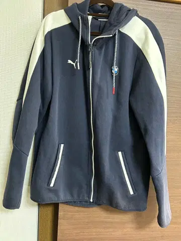 PUMA BMW Motorsport 후드티 네이비
