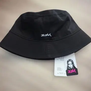 새상품 X-Girl 블랙 버킷햇