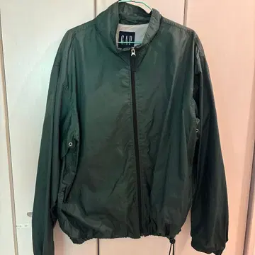 GAP 다크 그린 나일론 자켓