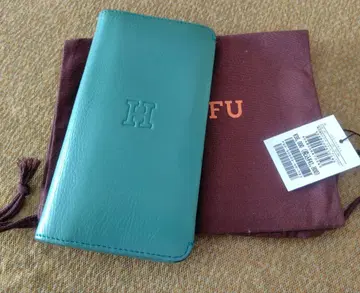 히로후 그린 플라티카 장지갑