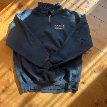 00s 구제 의류 하프 지퍼 맨투맨