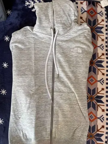 THE NORTH FACE 그레이 풀 집업 후드티