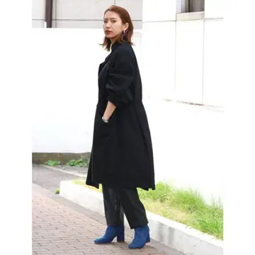 새상품:Ungrid 라이너 포함 밀리터리 코트:BL