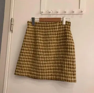 레베카 테일러 체크 무늬 타이트 스커트 사이즈 2