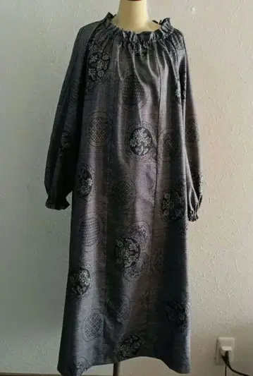 오시마 명주 기모노 리메이크#원피스