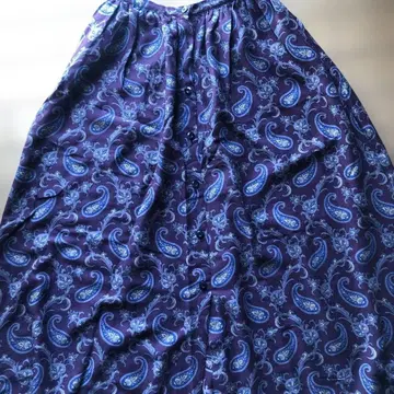 relume 페이즐리 무늬 롱 스커트