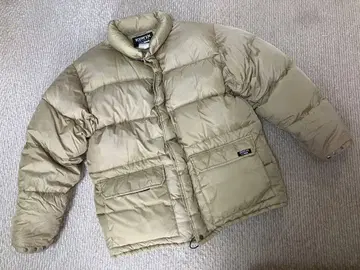EDWIN SPORTS 다운 자켓 구제 의류 L VINTAGE 베이지