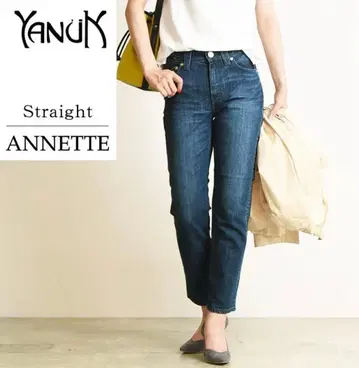 YANUK ANNETTE 스트레이트 데님