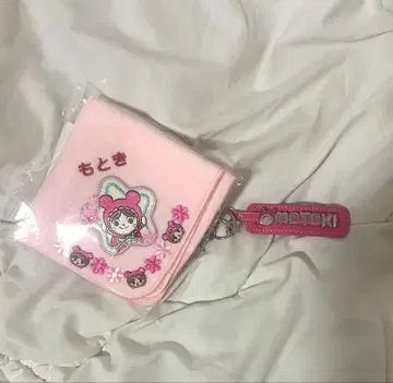 오모리 모토키 호빵맨 뮤지엄 굿즈 손수건 네임 키링