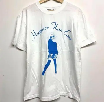 빌리 아이리쉬 2022 월드 투어 티셔츠 화이트 M