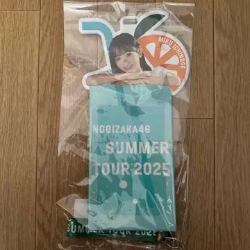 노기자카46 이치노세 미쿠 개별 티켓 홀더 한여름의 전국 투어 2025