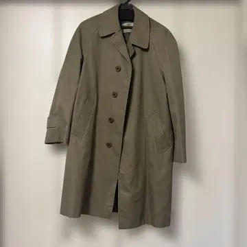 [ 새상품급 ] Aquascutum 아쿠아 스큐텀 영국제 코트 체크 안감