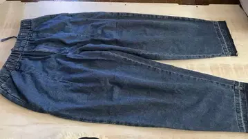 GU 다크 블루 스트레이트 레그 데님 M