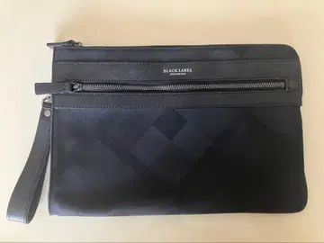 BLACK LABEL 클러치백 블랙