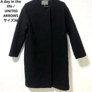 A day in the life 이탈리아 캐시미어 노카라 코트 36