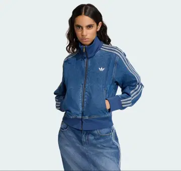 아디다스 파이어버드 트랙탑 데님