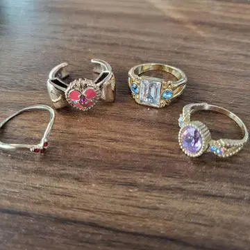 리큐엠 반지 4개 세트