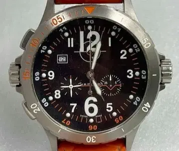 해밀턴 HAMILTON 카키 애비에이션 쿼츠 크로노그래프