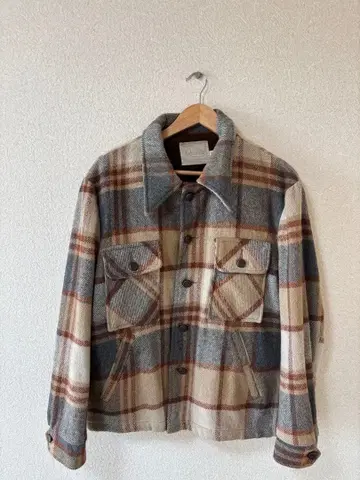 60-70s 빈티지 내 보아 울 자켓