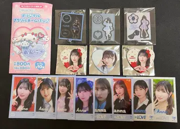 야마모토 안나 미니 복권 vol.2 미니 사진 캔뱃지 시나몬 배지 모음