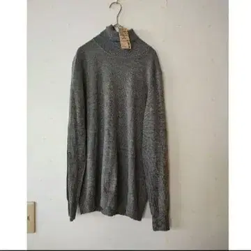 무인양품 새상품 XL 사이즈 세탁 가능한 울 터틀넥 니트