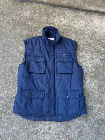 [ 구제 의류 ] ERGOS GALIBIER 다운 베스트 네이비