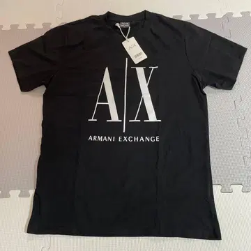Armani Exchange 남성용 T셔츠 블랙 L사이즈