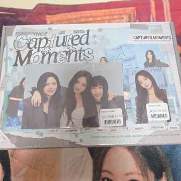 TWICEC aptured Moments 엽서 트레이딩 카드 부착 쯔위
