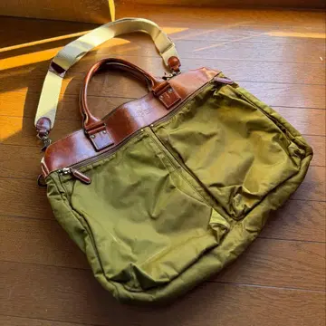 [ 새상품급 레어 컬러 ] 페리지 비즈니스 2way 백 그린 01-26