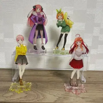 5등분의 신부 아크릴 스탠드 4체 세트