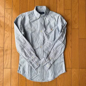 랄프 로렌 라이트 블루 버튼 다운 셔츠