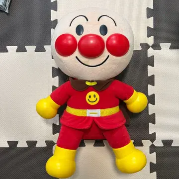 호빵맨 봉제 인형 망토 포함 약 30cm