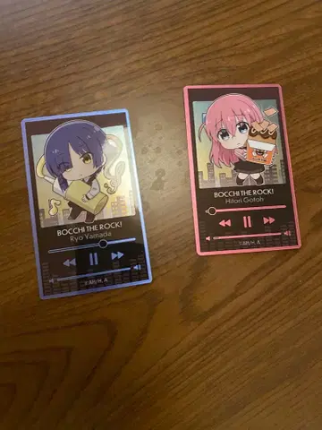 봇치 더 록! 박단야키 미니 호일풍 카드