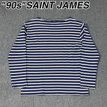 90s 세인트 제임스 프랑스제 보더 웨쌍 바스크 셔츠