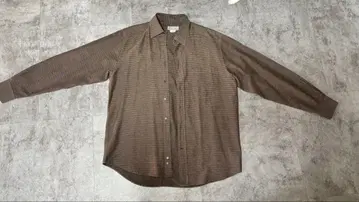 MISSONI 브라운 체크 셔츠