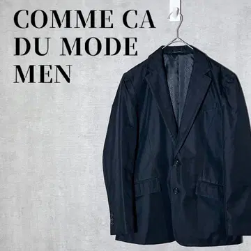 [ 새상품급 ] 꼼사데모드멘 테일러드 자켓 블랙 사이즈 M 레어 샘플