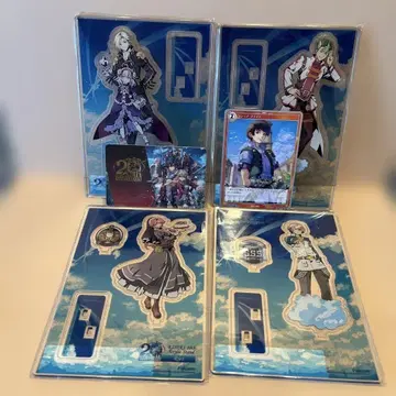 궤적 시리즈 20th ANNIVERSARY 아크릴 스탠드 4개 덤 포함