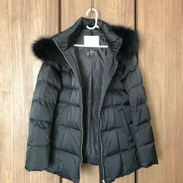 언타이틀 다운 코트 블랙 미사용 새상품