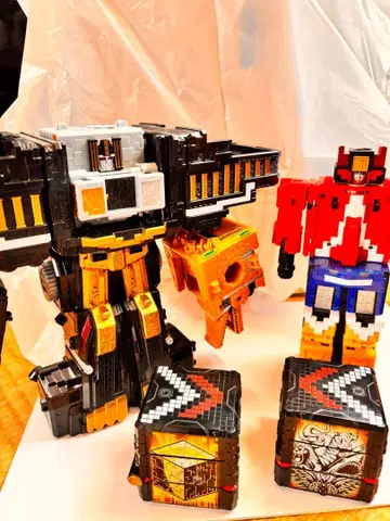 특촬물 영웅 쥬오우쟈 DX 토사이쥬오 변신 세트