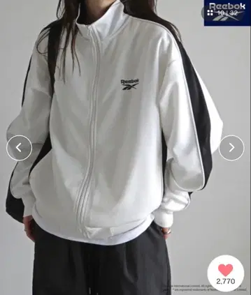 트랙 자켓 리복