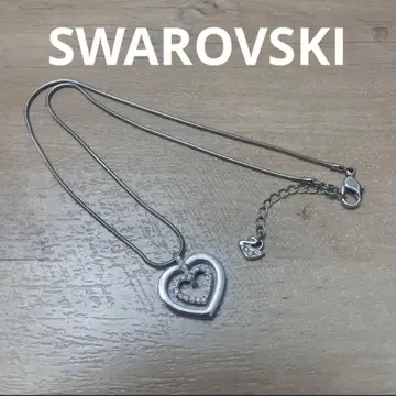 SWAROVSKI 스와로브스키 하트 목걸이