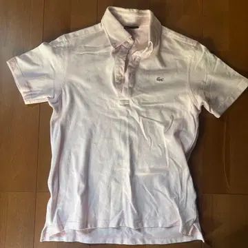 라코스테 핑크 피케 셔츠 사이즈 3 남성용