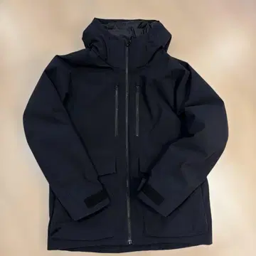 유니클로 하이브리드 다운 블랙 S