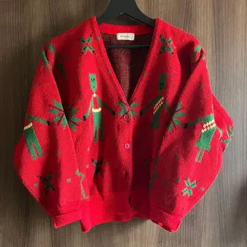 80년대 이전 빈티지 구제 의류 두꺼운 스웨터